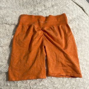 Orange navigation brand biker shorts